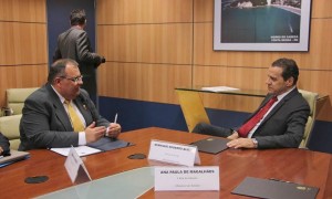 Rômulo Gouveia (PSD) teve uma audiência com o Ministro do Turismo, Henrique Eduardo Alves